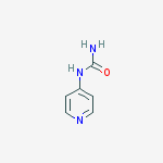 Structure of 1-pyridin-4-ylurea