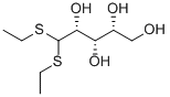 Structure of 5,5-bis(ethylsulfanyl)pentane-1,2,3,4-tetrol