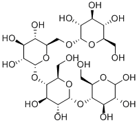 Structure of 6-A-D-GLUCOPYRANOSYLMALTOTRIOSE