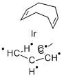 Structure of (METHYLCYCLOPENTADIENYL)(1,5-CYCLOOCTADIENE)IRIDIUM(I)