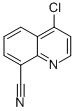 Structure of 4-CHLORO-8-CYANOQUINOLINE
