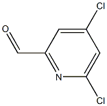4,6-DICHLOROPICOLINALDEHYDE结构式