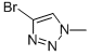 Structure of 1H-1,2,3-TRIAZOLE, 4-BROMO-1-METHYL-