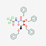 Structure of 2,3,4,6-TETRA-O-BENZYL-D-GALACTOPYRANOSE TRICHLOROACETIMIDATE