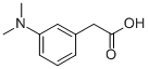 Structure of 2-(3-(dimethylamino)phenyl)acetic acid