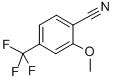 Structure of 2-METHOXY-4-(TRIFLUOROMETHYL)BENZONITRILE