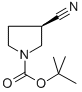(R)-1-Boc-3-氰基吡咯烷结构式