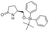 (2S)-2-[[[(1,1-DIMETHYLETHYL)DIPHENYLSILYL]OXY]METHYL]-5-OXO-1-PYRROLIDINE结构式