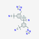 Structure of ANASTROZOLE-D3 DIMER IMPURITY,