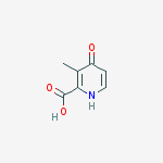 Structure of 3-methyl-4-oxo-1h-pyridine-2-carboxylic Acid