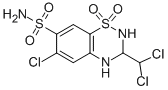 Structure of TRICHLORMETHIAZIDE