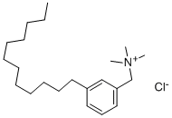 Structure of (DODECYLBENZYL)TRIMETHYLAMMONIUM CHLORIDE
