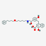 Structure of SalMeterol Xinafoate Adduct IMpurity