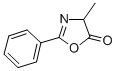 Structure of 4-METHYL-2-PHENYL-2-OXAZOLINE-5-ONE
