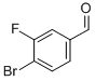 Structure of 4-Bromo-3-fluorobenzaldehyde