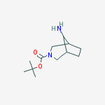 Structure of Tert-butyl 8-amino-3-azabicyclo[3.2.1]octane-3-carboxylate