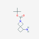Structure of Tert-butyl 7-amino-2-azaspiro[3.3]heptane-2-carboxylate