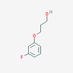 1-Propanol, 3-(3-fluorophenoxy)-结构式