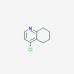 Structure of 4-Chloro-5,6,7,8-tetrahydroquinoline
