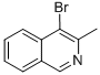 Structure of 4-BROMO-3-METHYL-ISOQUINOLINE