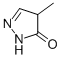 Chemical structure of 4-METHYL-2-PYRAZOLIN-5-ONE