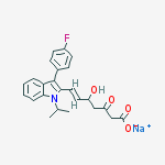3-Keto Fluvastatin Sodium Salt结构式