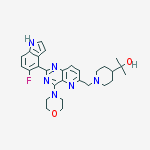 Structure of PI3kδ inhibitor 1
