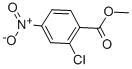 Structure of METHYL 2-CHLORO-4-NITROBENZOATE