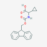 Structure of Fmoc-cyclopropylglycine