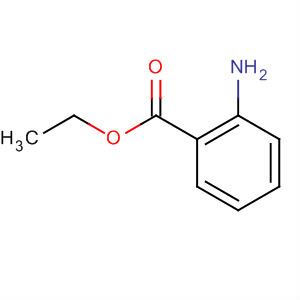 Structure of Benzoic acid, amino-, ethyl ester