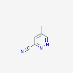 5-Methylpyridazine-3-carbonitrile结构式