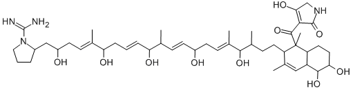 Structure of lydicamycin