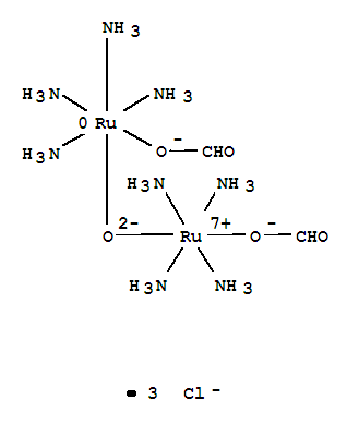 (mu-oxo)bis(formatotetraammineruthenium)结构式