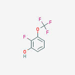 Structure of 2-FLUORO-3-(TRIFLUOROMETHOXY)PHENOL