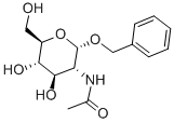 Structure of BENZYL 2-ACETAMIDO-2-DEOXY-ALPHA-D-GLUCOPYRANOSIDE