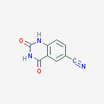 2,4-dioxo-1h-quinazoline-6-carbonitrile结构式