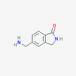 5-(aminomethyl)isoindolin-1-one结构式