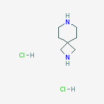2,7-Diazaspiro[3.5]nonane 2HCl结构式