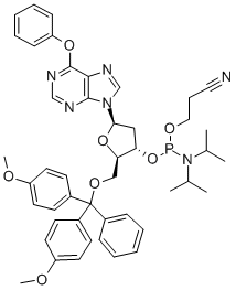 Structure of O6-PHENYL-DL CEP