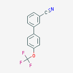 Structure of 3-[4-(Trifluoromethoxy)phenyl]benzonitrile