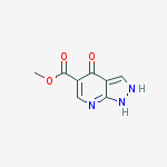 Structure of Methyl 4-hydroxy-1H-pyrazolo[3,4-b]pyridine-5-carboxylate
