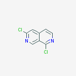 Structure of 1,6-dichloro-2,7-naphthyridine