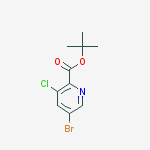Structure of tert-Butyl 5-bromo-3-chloropicolinate