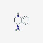 Structure of (R)-1,2,3,4-Tetrahydro-quinolin-4-ylamine