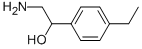 Structure of Benzenemethanol, a-(aminomethyl)-4-ethyl-