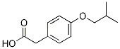 Benzeneacetic acid, 4-(2-methylpropoxy)-结构式