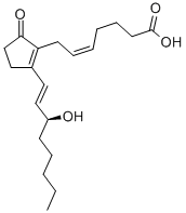 Structure of PROSTAGLANDIN B2