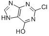 Structure of 2-Chloro-6-hydroxypurine