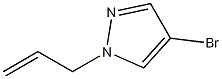 Structure of 1-allyl-4-bromo-1H-pyrazole