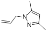 Structure of 1-ALLYL-3 5-DIMETHYLPYRAZOLE  96